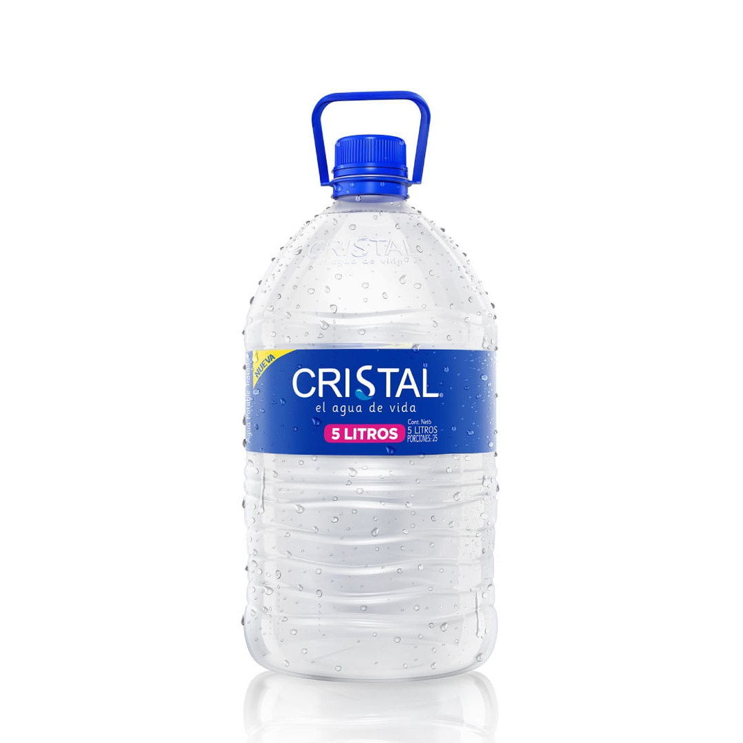 Agua Cristal 5Lt - La Principal de Licores - Medellín