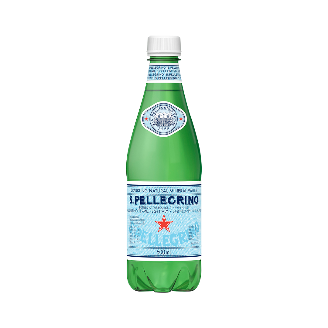 Agua Mineral con gas S.Pellegrino 500ml - La Principal de Licores - Medellín