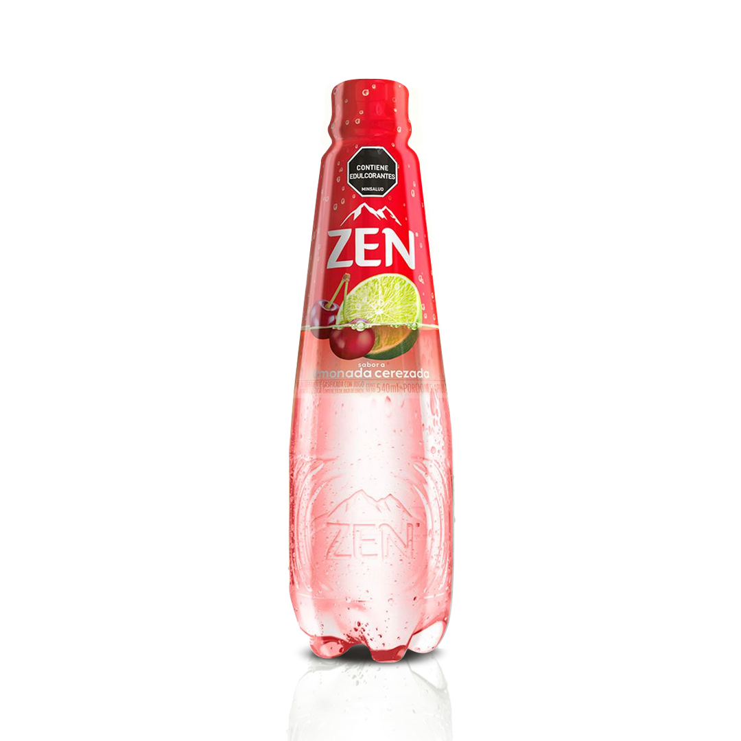Agua Zen Limonada Cerezada 540ml - La Principal de Licores - Medellín