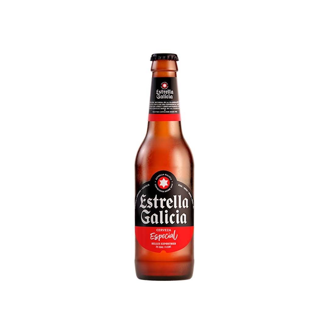 Cerveza Importada Estrella Galicia 330ml - La Principal de Licores - Medellín