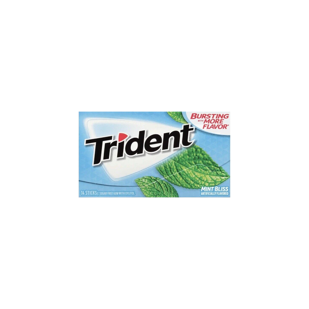 Chiclets Trident Mint Bliss - La Principal de Licores - Medellín