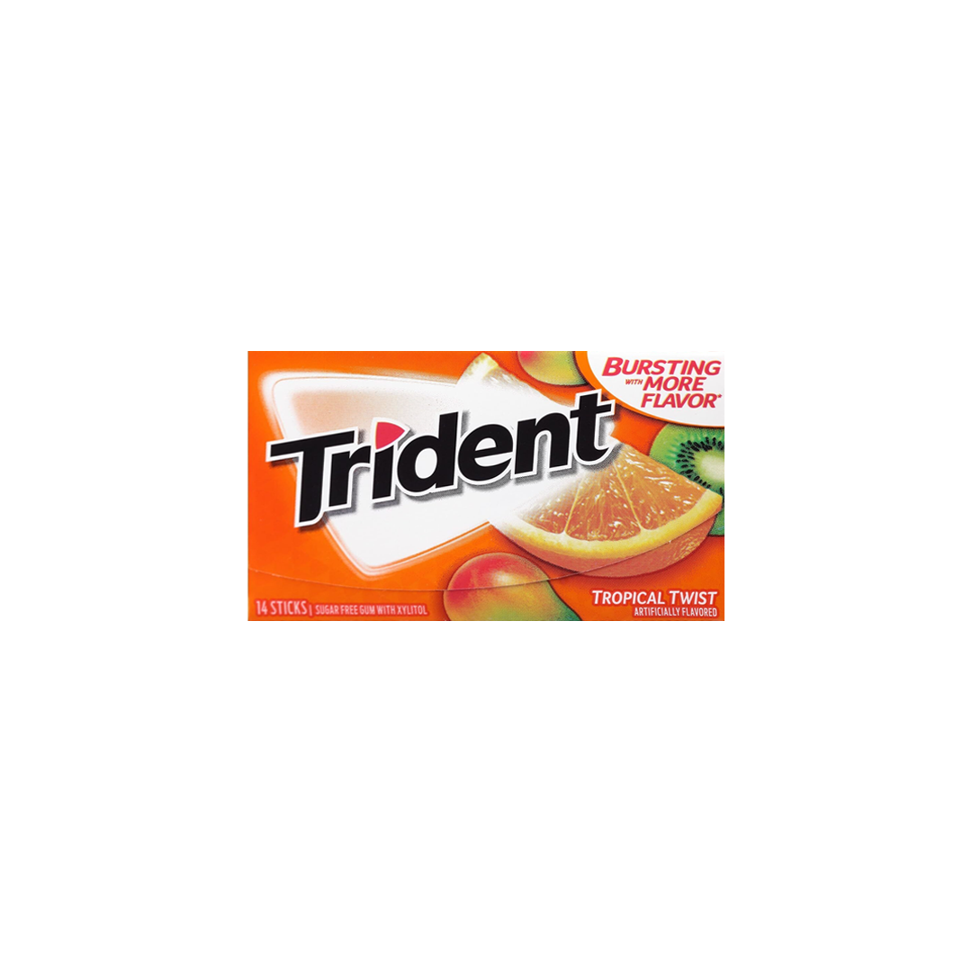 Chiclets Trident Tropical Twist - La Principal de Licores - Medellín