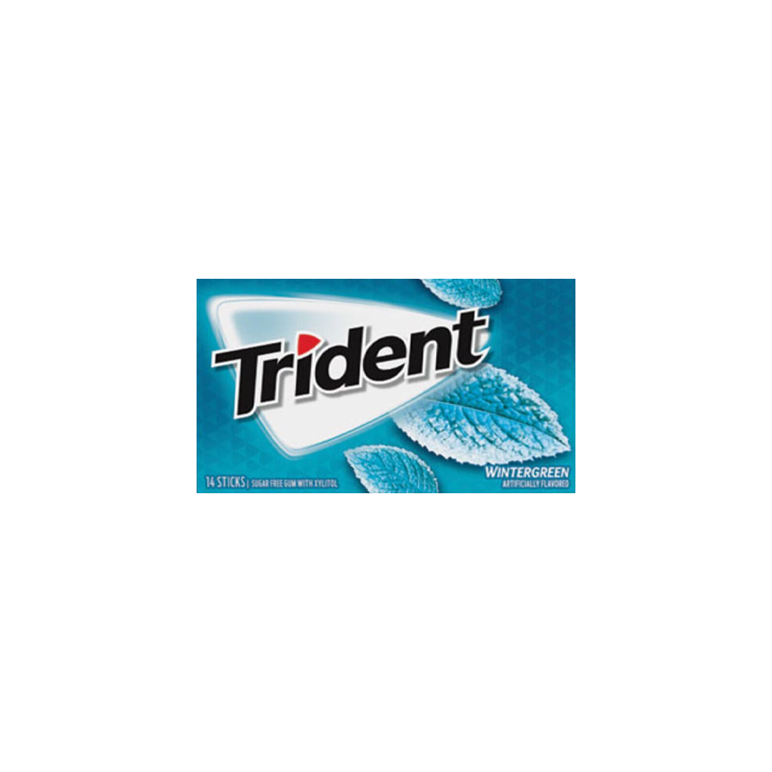 Chiclets Trident Wintergreen - La Principal de Licores - Medellín
