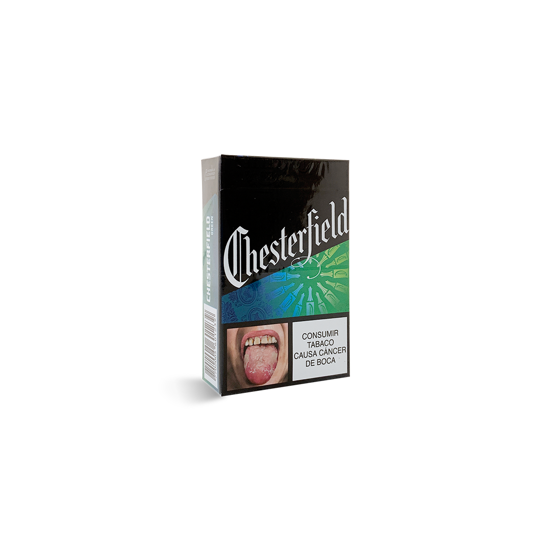 Cigarrillos Chesterfield Green 20und - La Principal de Licores - Medellín