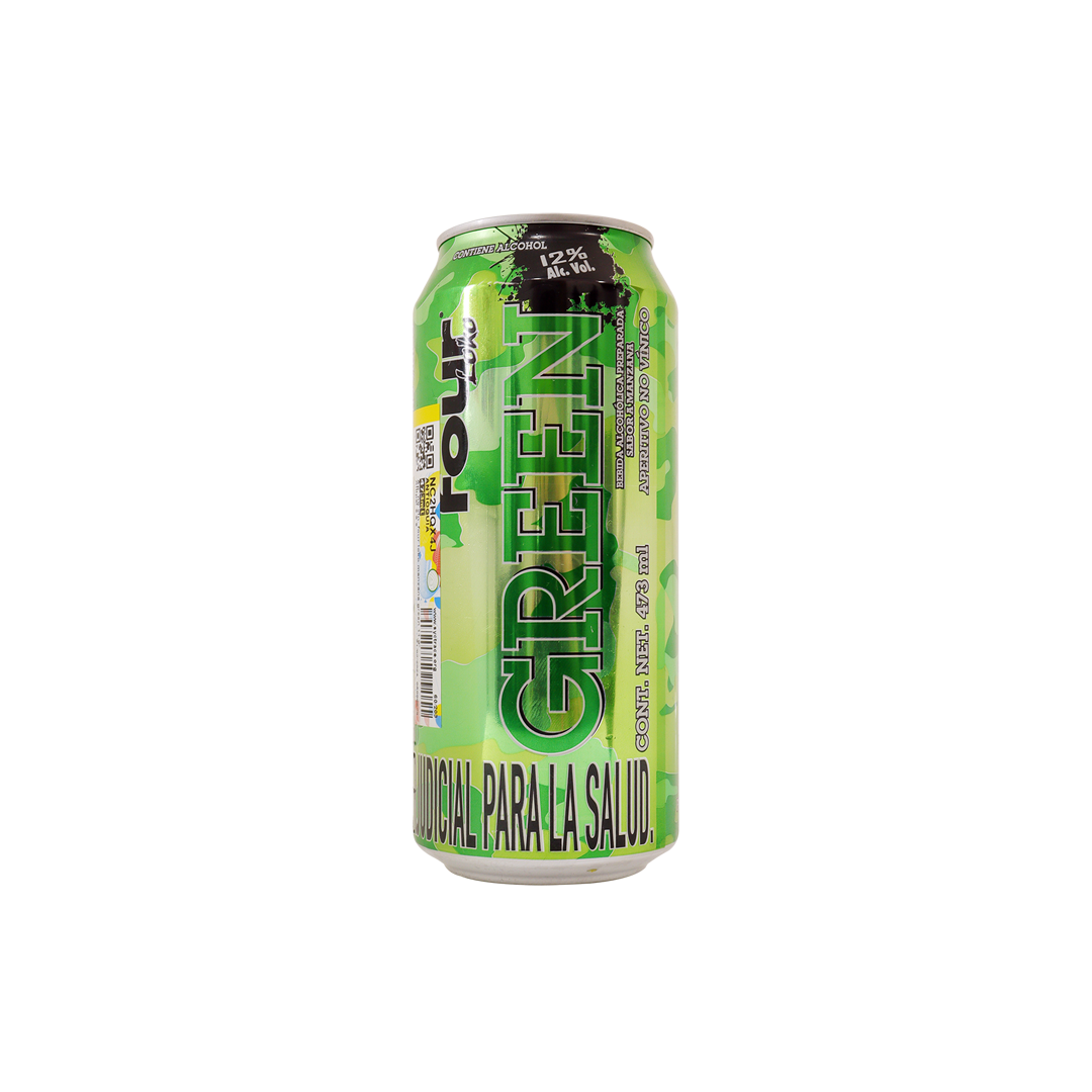 Cóctel Four Loko Green 473ml - La Principal de Licores - Medellín