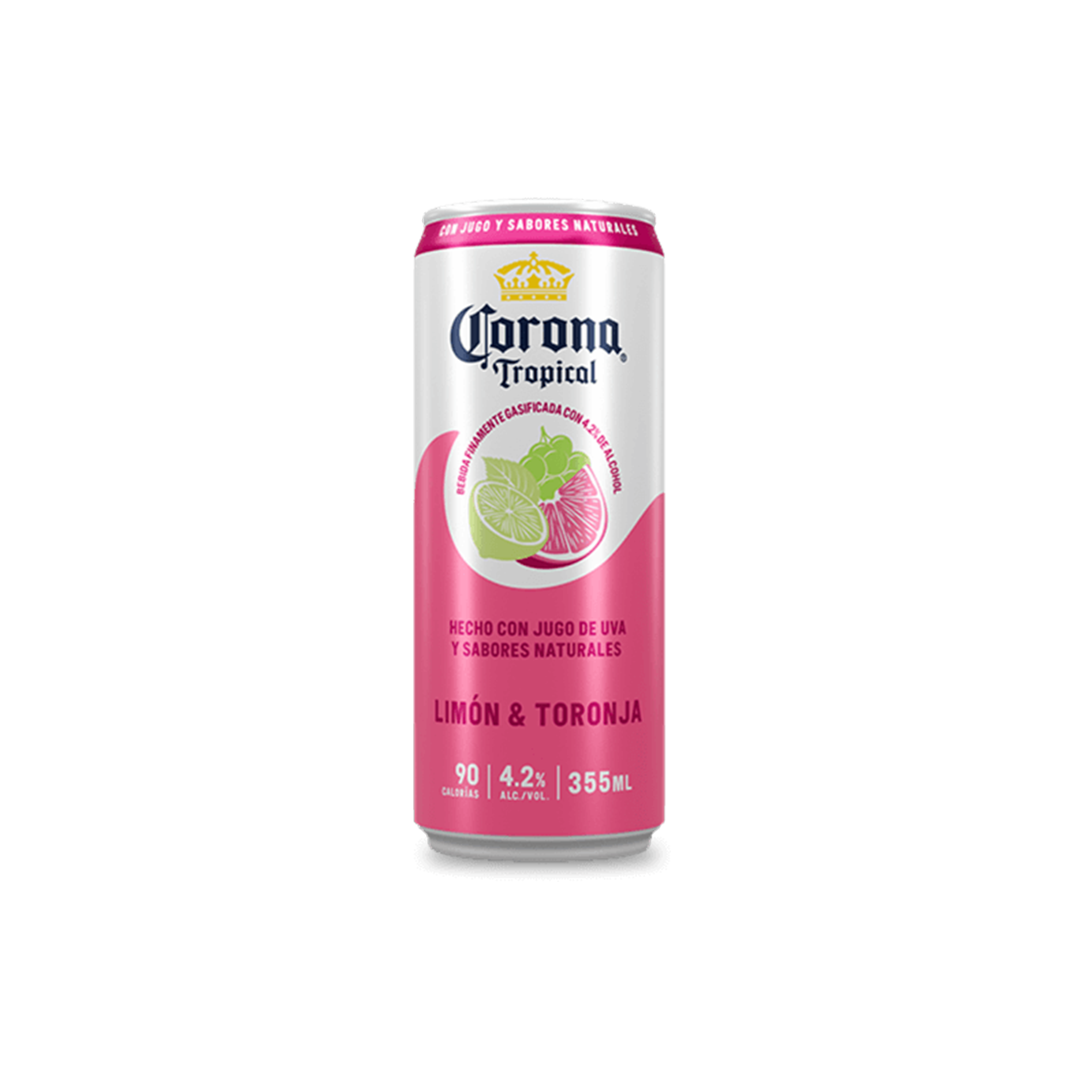 Cóctel Corona Tropical Limón & Frutos Rojos 355ml - La Principal de Licores - Medellín