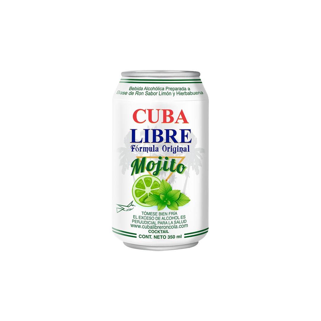 Cóctel Cuba Libre Mojito 350ml - La Principal de Licores - Medellín