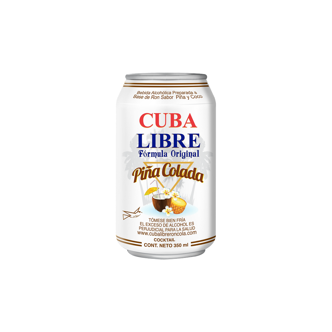 Cóctel Cuba Libre Piña Colada 350ml - La Principal de Licores - Medellín