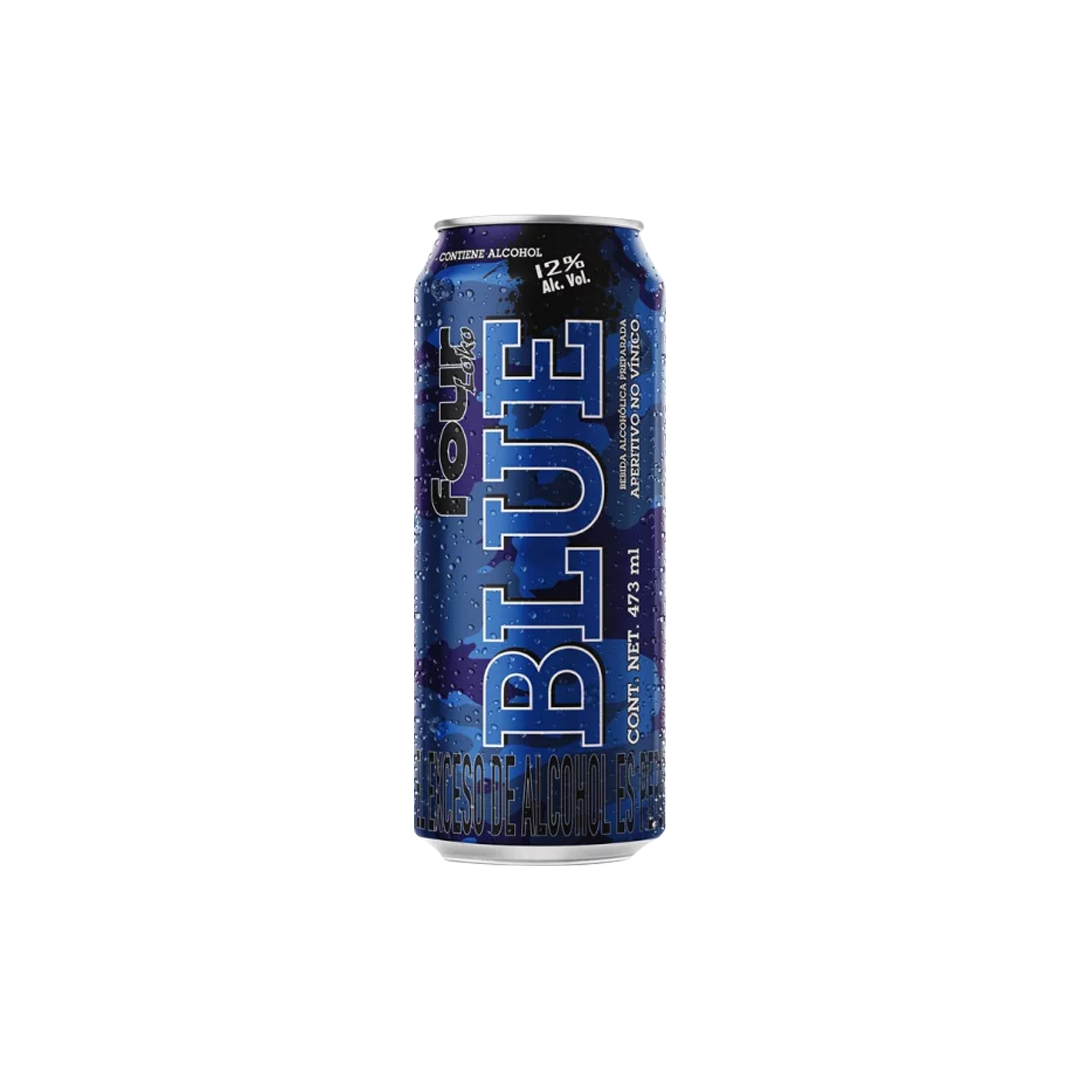 Cóctel Four Loko Blue 473ml - La Principal de Licores - Medellín