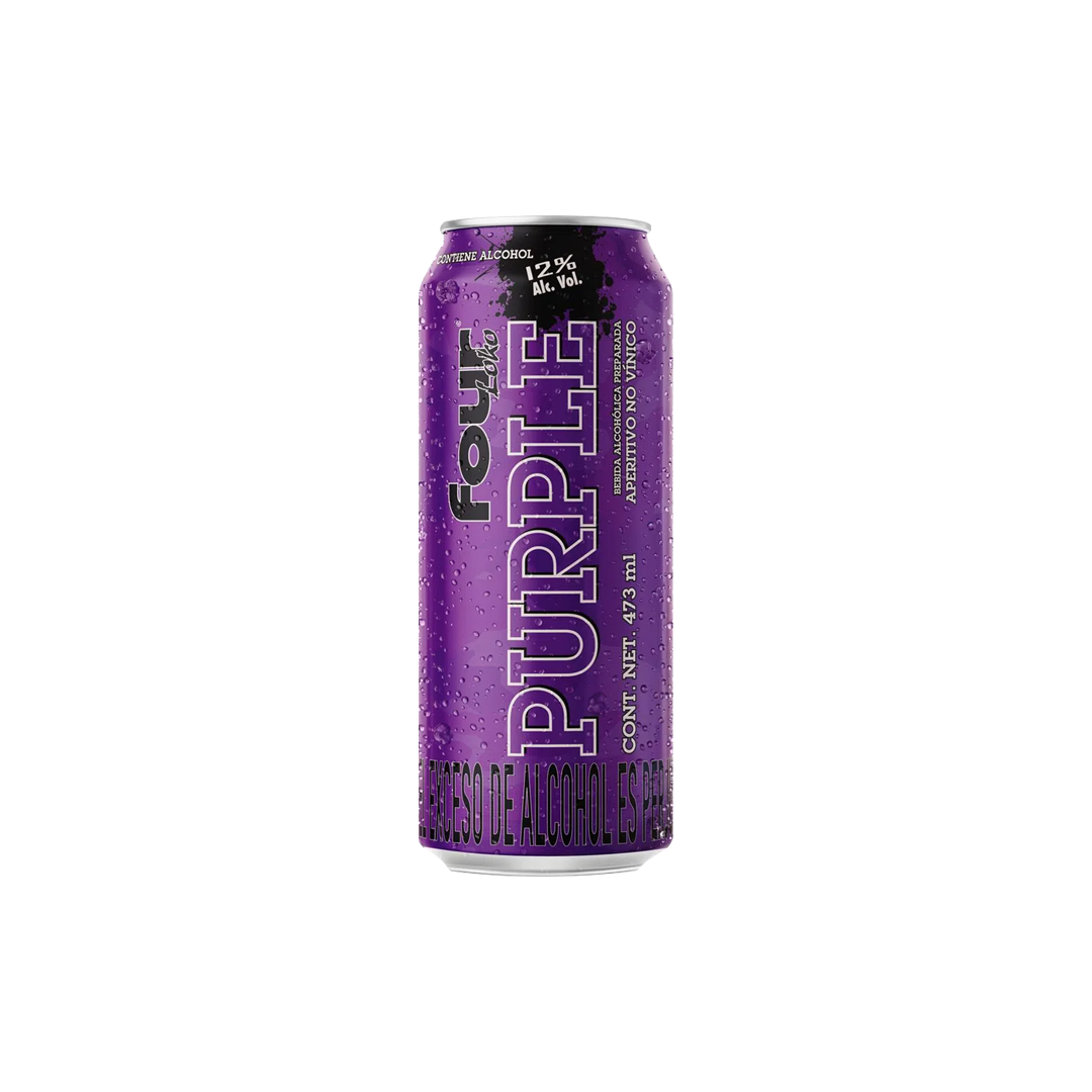 Cóctel Four Loko Purple 473ml - La Principal de Licores - Medellín
