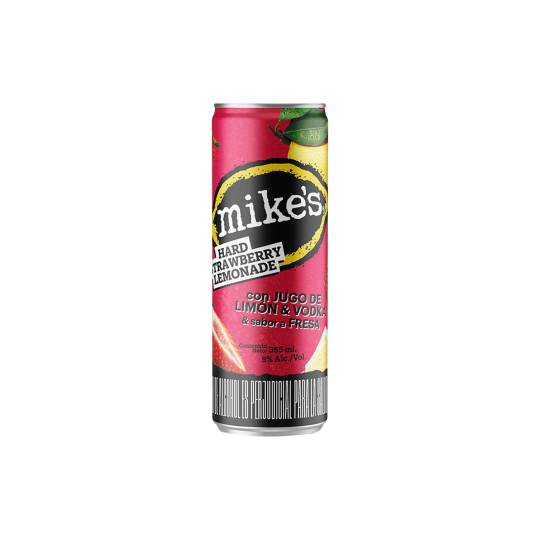 Cóctel Mike´s Hard Strawberry Lemonade 355ml - La Principal de Licores - Medellín