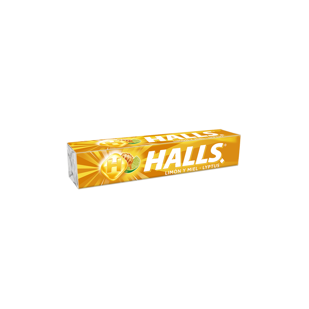Halls Barra Limón y Miel - La Principal de Licores - Medellín