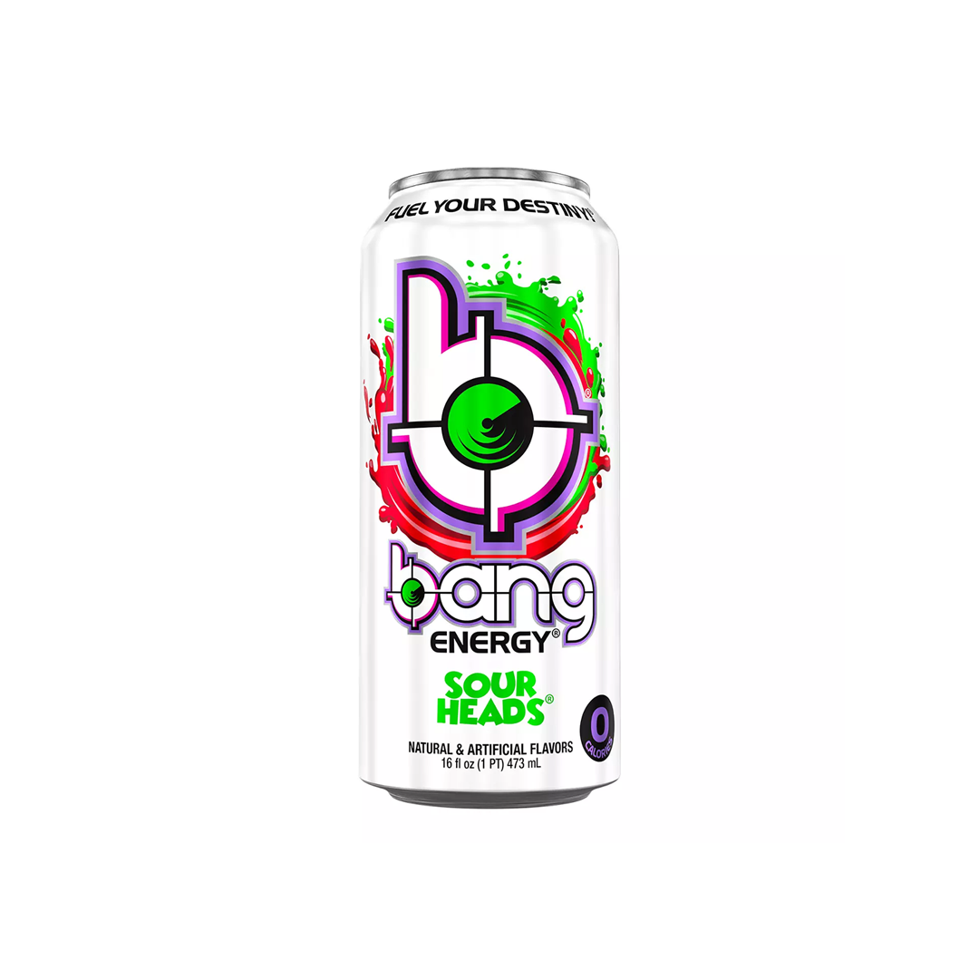 Energizante Bang Energy Sour Heads 473ml - La Principal de Licores - Medellín