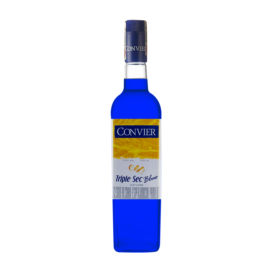 Licor Convier Triple Sec Blue 750ml - La Principal de Licores - Medellín