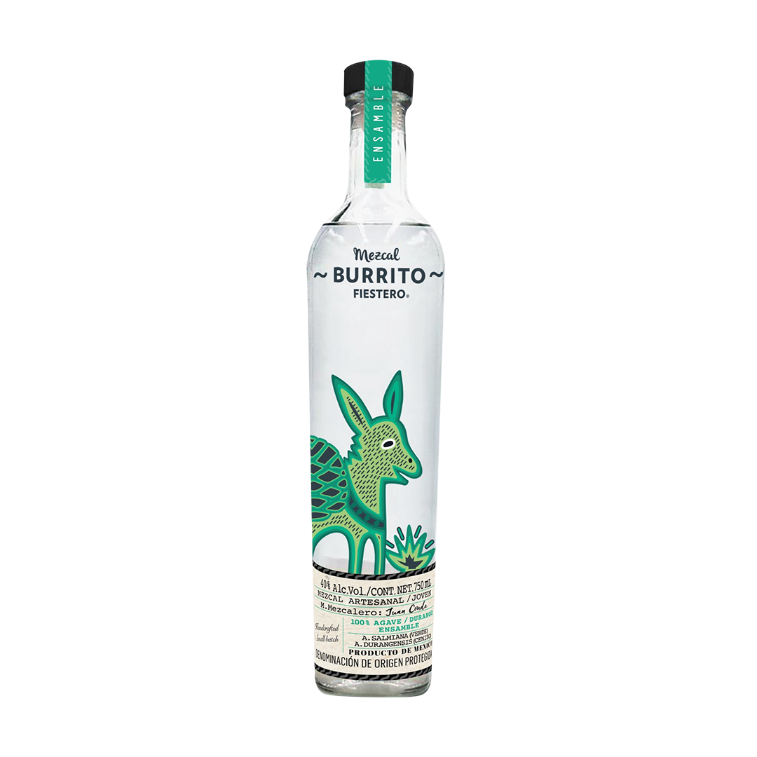 Mezcal Burrito Fiestero Ensamble 750ml - La Principal de Licores - Medellín