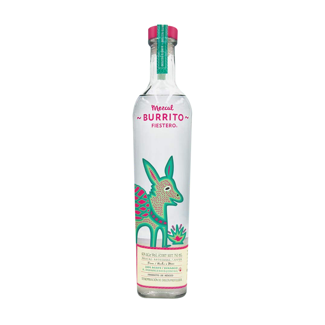 Mezcal Burrito Fiestero Cenizo 750ml - La Principal de Licores - Medellín