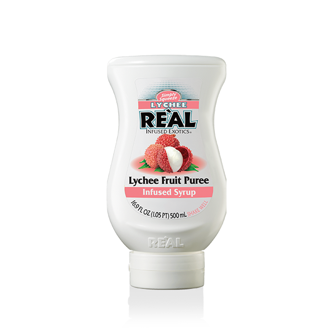 Sirop Real Lychee Fruit Puree - La Principal de Licores - Medellín