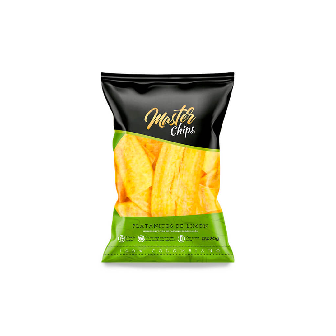 Platanitos Master Chips 110gr - La Principal de Licores - Medellín