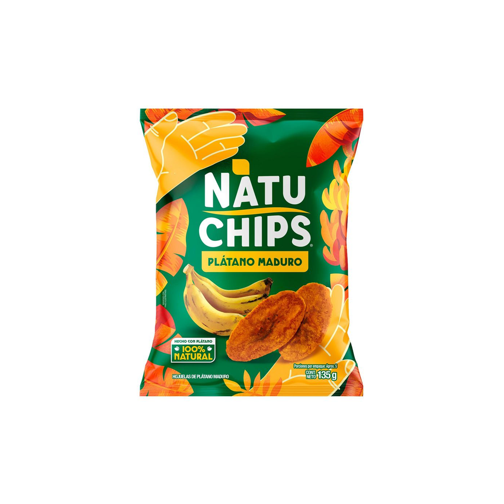 Snacks NatuChips Plátano Maduro - La Principal de Licores - Medellín