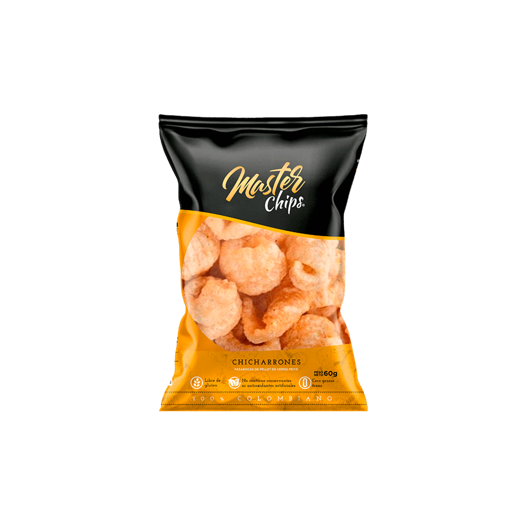 Chicharrón Master Chips 60gr - La Principal de Licores - Medellín