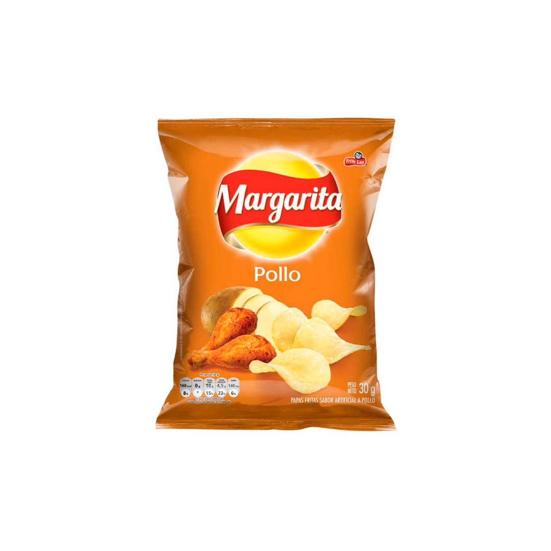 Snacks Papas Margarita Pollo - La Principal de Licores - Medellín