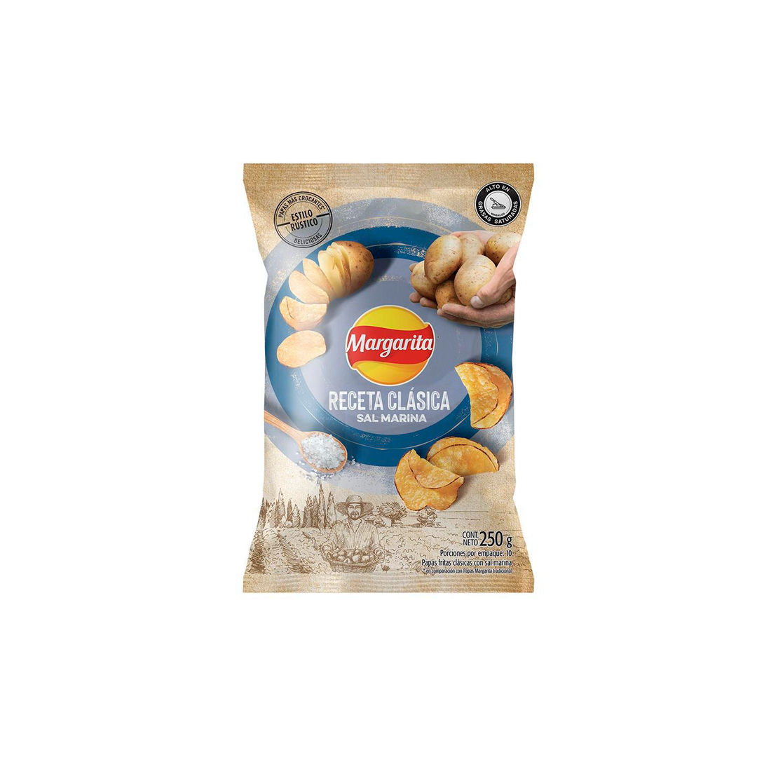 Snacks Papas Margarita Sal Marina - La Principal de Licores - Medellín