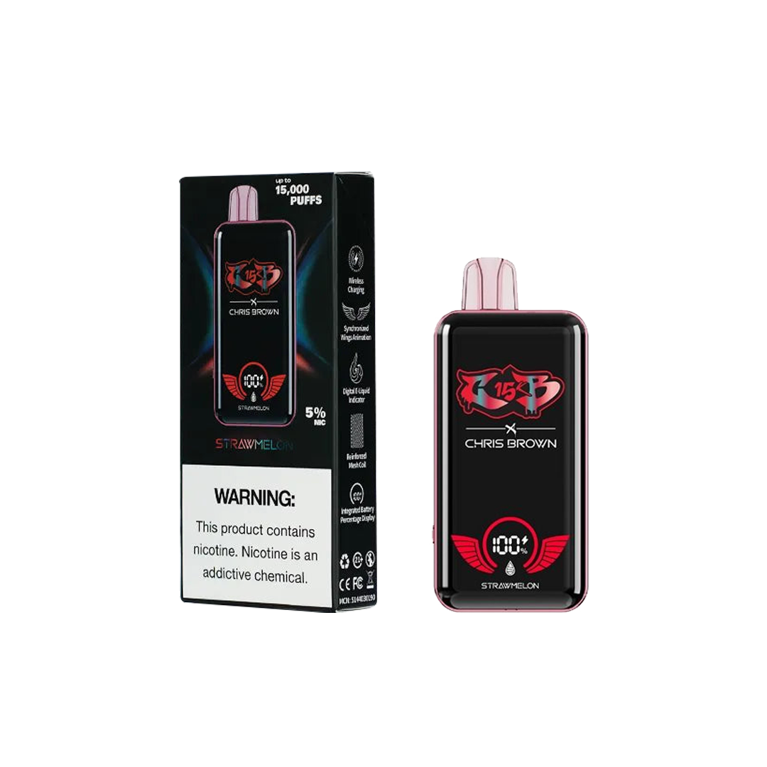 Vap Chris Brown CB15000 Strawmelon - La Principal de Licores - Medellín