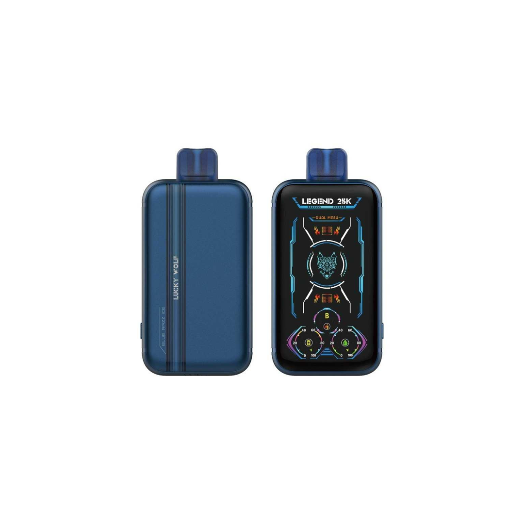 Vap Lucky Wolf Legend 25000 Blue Razz Ice - La Principal de Licores - Medellín