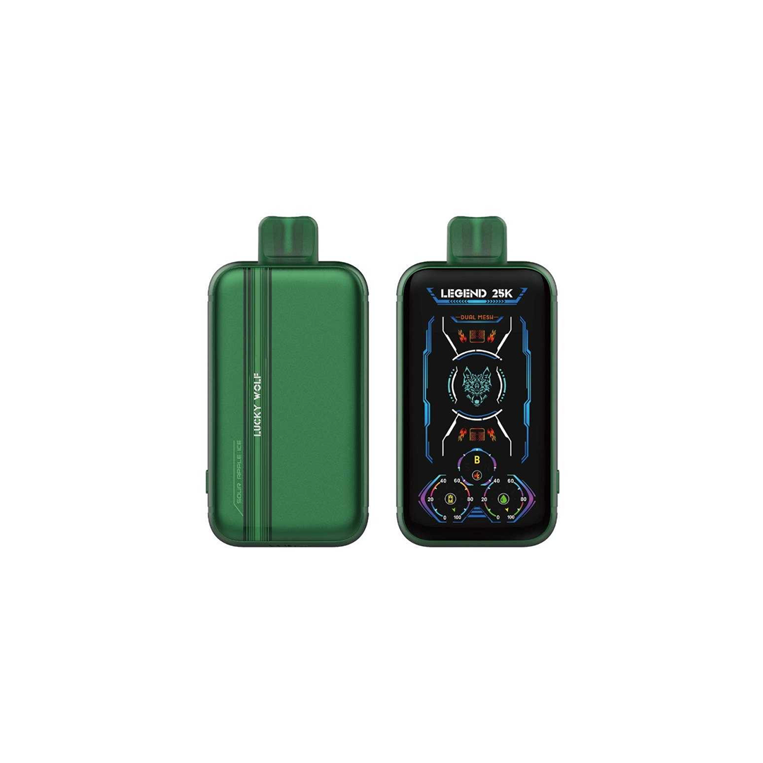 Vap Lucky Wolf Legend 25000 Sour Apple Ice - La Principal de Licores - Medellín