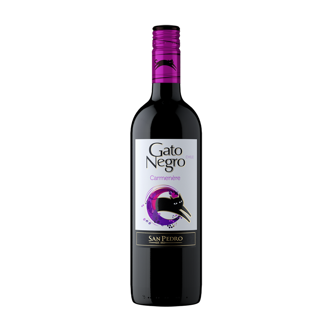 Vino Tinto Gato Negro Carmenere 750ml - La Principal de Licores - Medellín