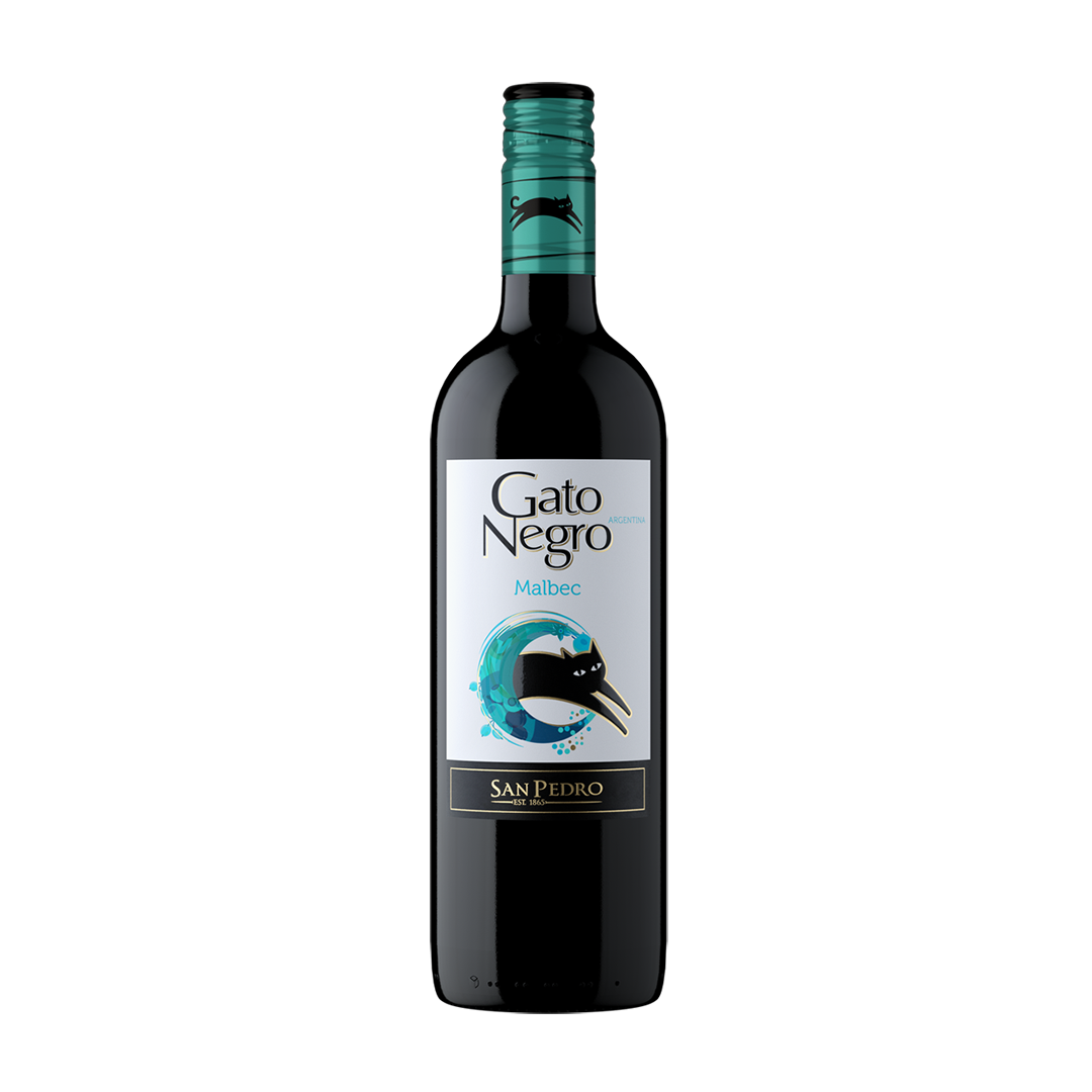 Vino Tinto Gato Negro Malbec 750ml - La Principal de Licores - Medellín