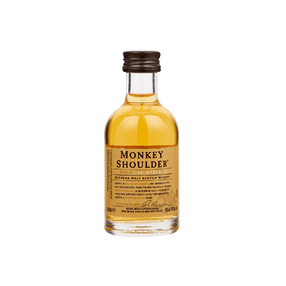Whisky Monkey Shoulder 50ml - La Principal de Licores - Medellín