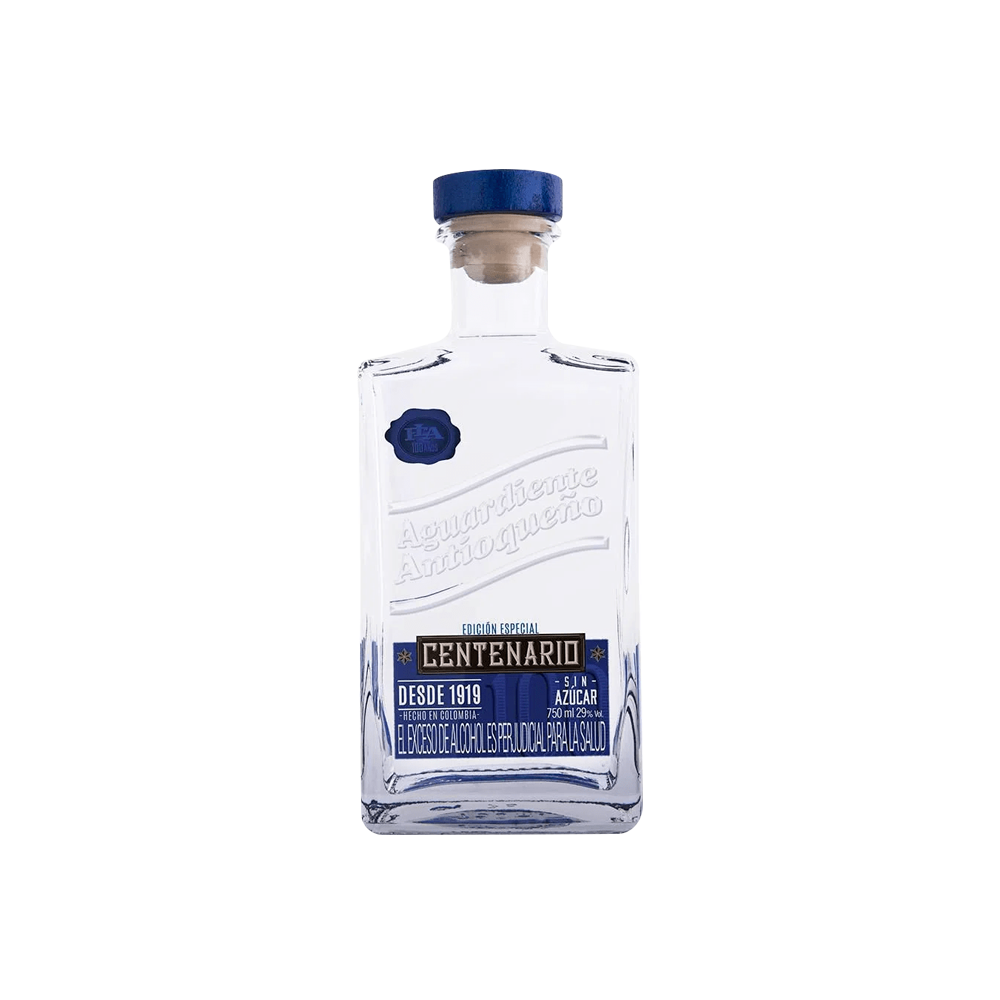 Aguardiente Antioqueño Centenario Azul 750ml - La Principal de Licores - Medellín