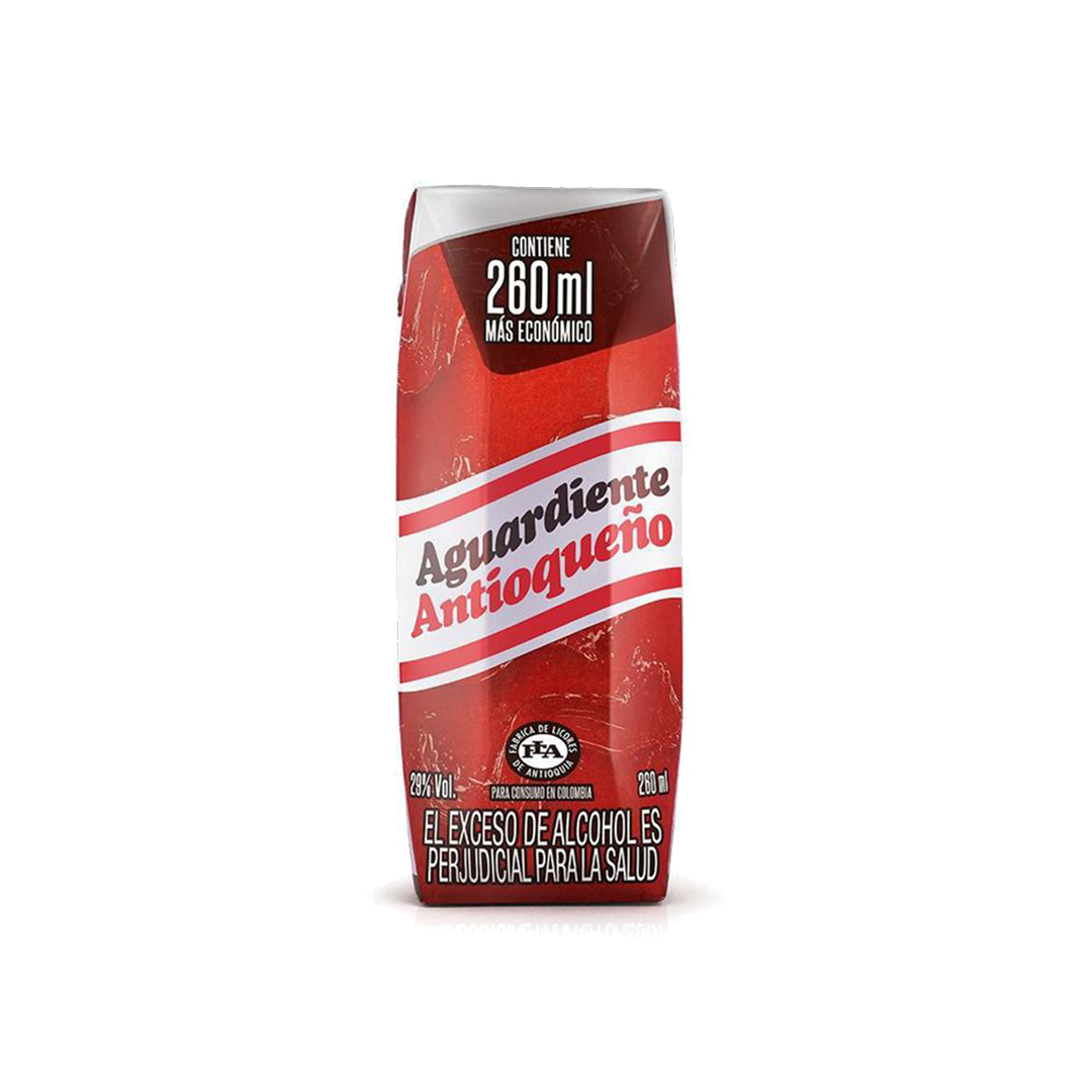 Aguardiente Antioqueño Rojo 260ml - La Principal de Licores - Medellín