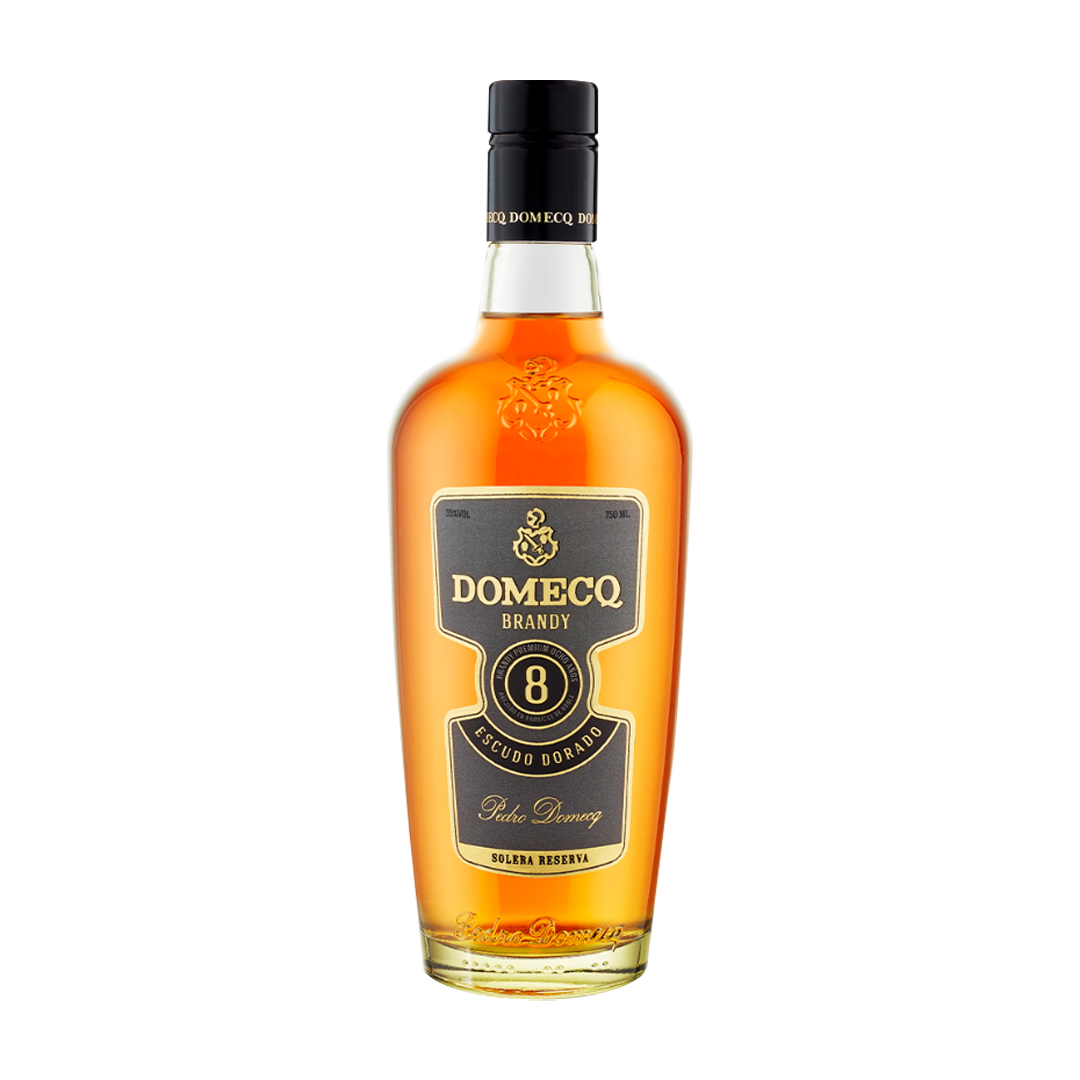 Brandy Domecq 8 años 750ml - La Principal de Licores - Medellín