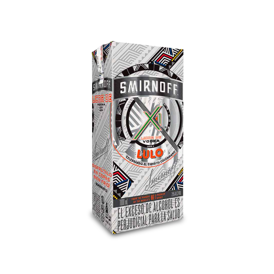 Vodka Smirnoff Lulo X1 Lt - La Principal de Licores - Medellín