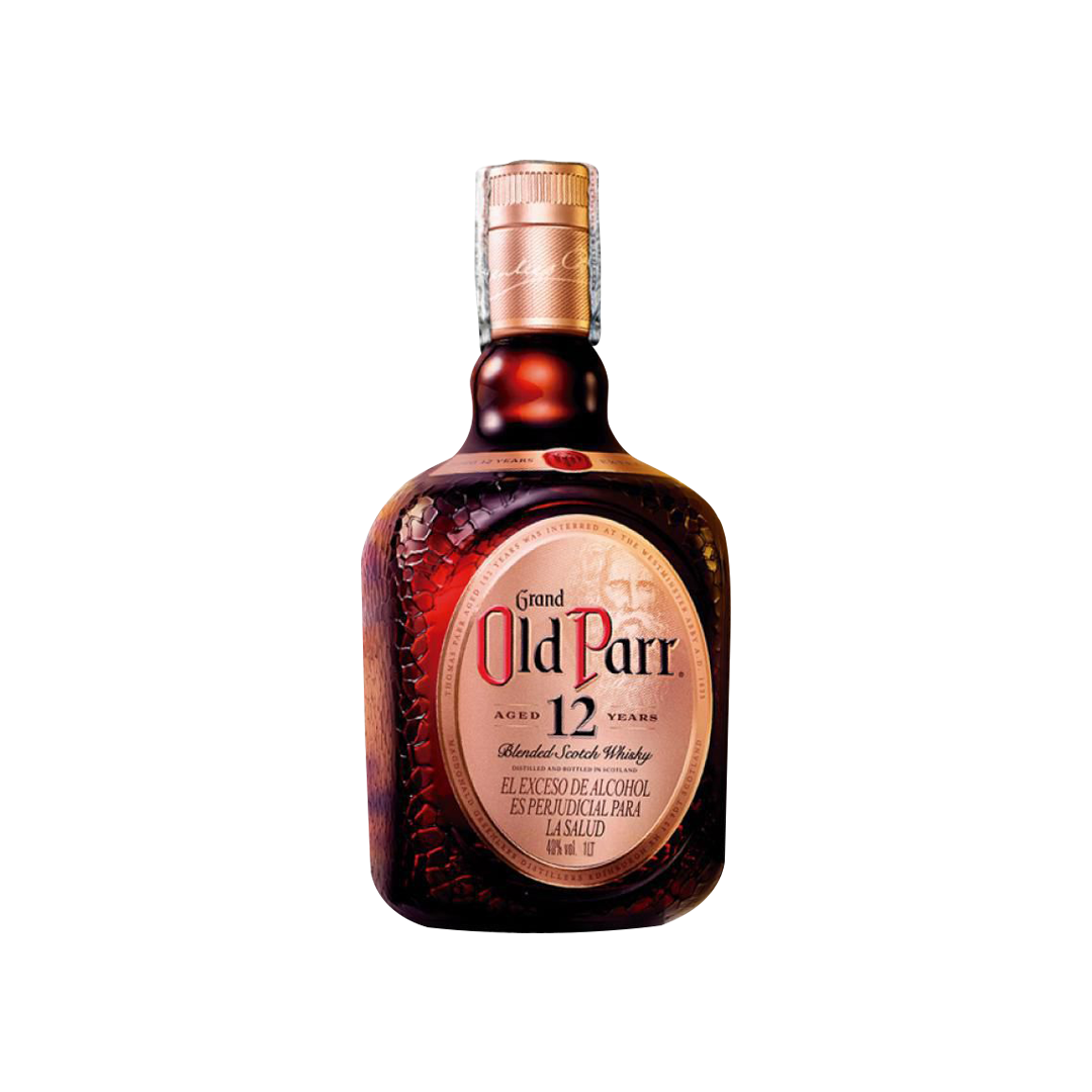Whisky Old Parr 12 años 1lt - La Principal de Licores - Medellín