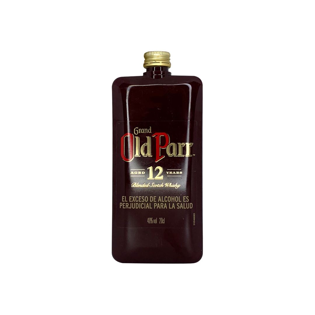 Whisky Old Parr 12 años 200ml - La Principal de Licores - Medellín