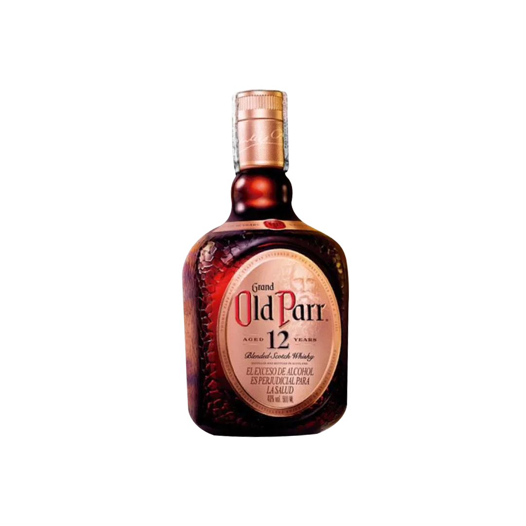 Whisky Old Parr 12 años 500ml - La Principal de Licores - Medellín