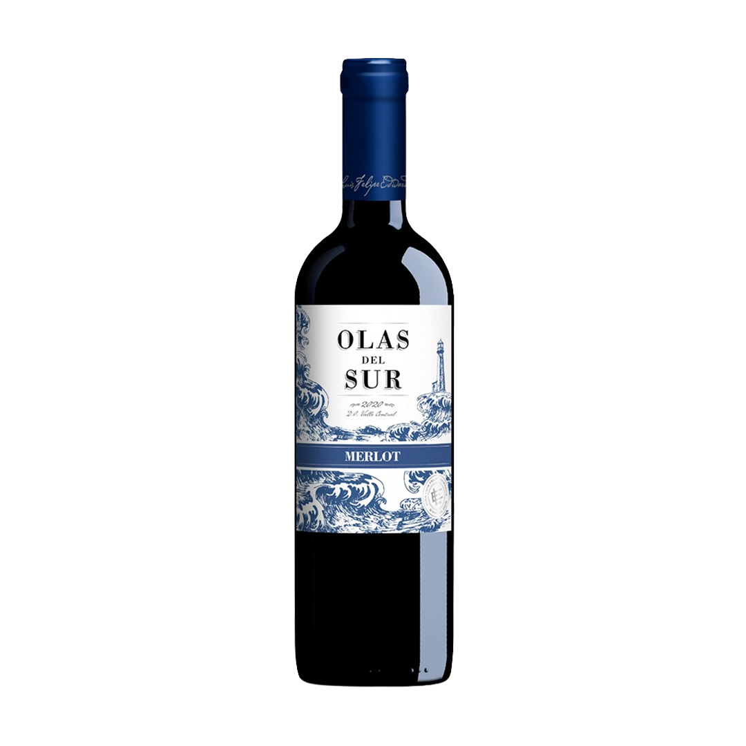 Vino Olas del Sur Merlot - La Principal de Licores - Medellín