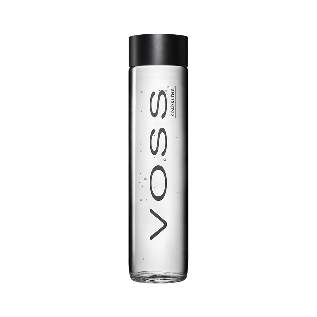 Agua Mineral Voss con gas 375ml - La Principal de Licores - Medellín