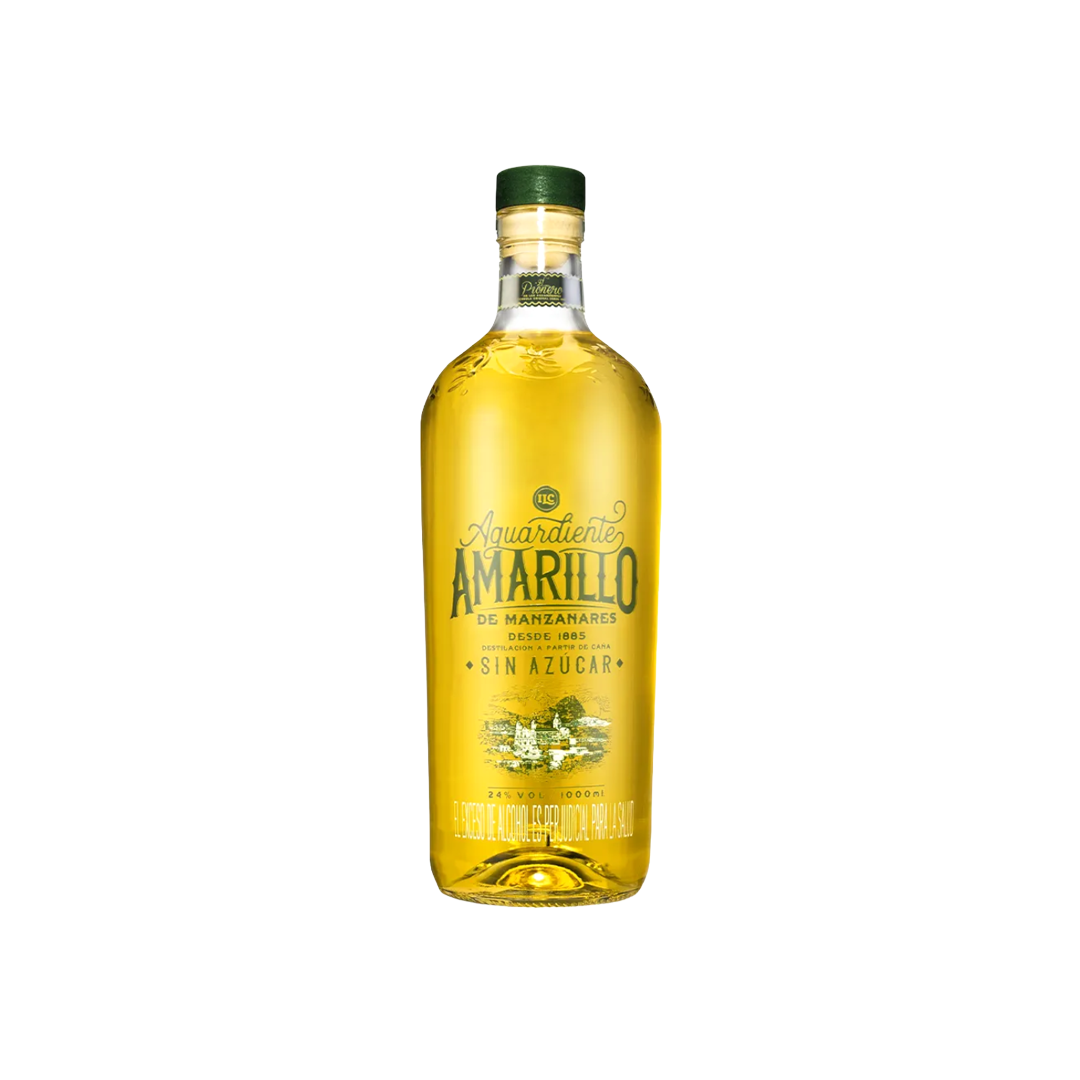 Aguardiente Amarillo de Manzanares 750ml - La Principal de Licores - Medellín