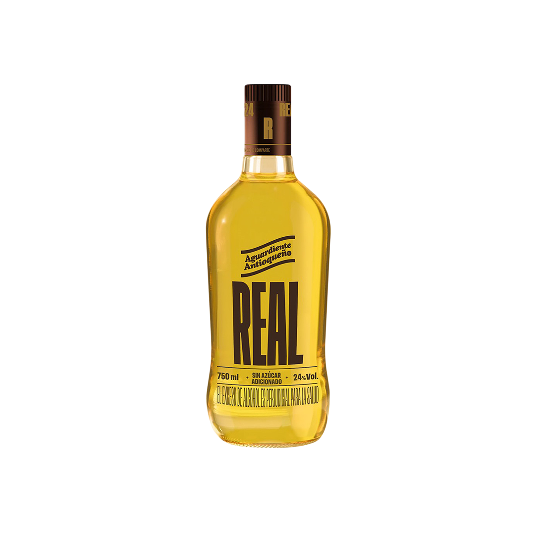 Aguardiente Amarillo Real 750ml - La Principal de Licores - Medellín