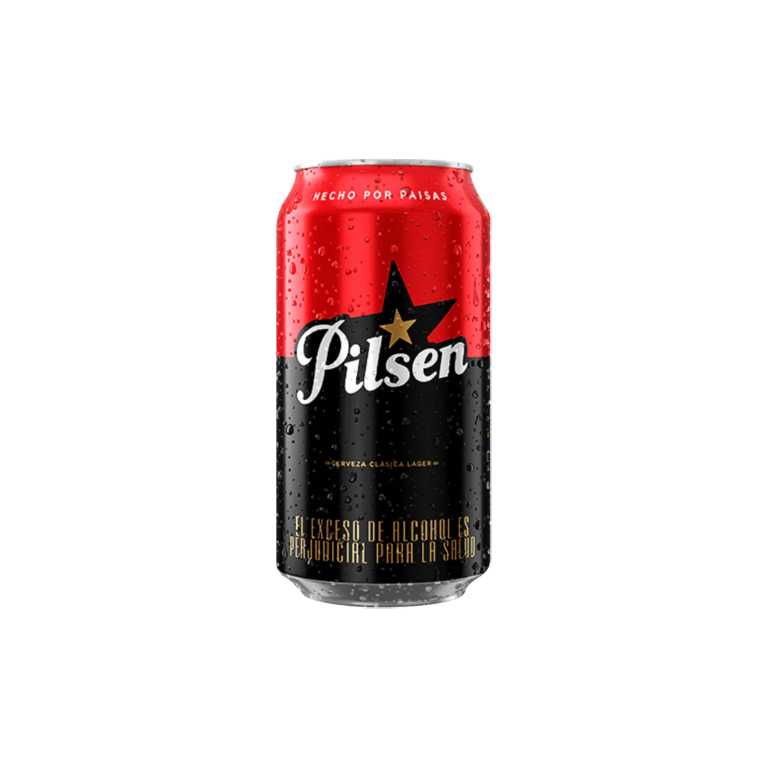 Cerveza Pilsen Lata 330ml - La Principal de Licores - Medellín