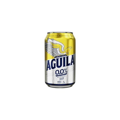 Cerveza Aguila 0.0 lata 330ml - La Principal de Licores - Medellín