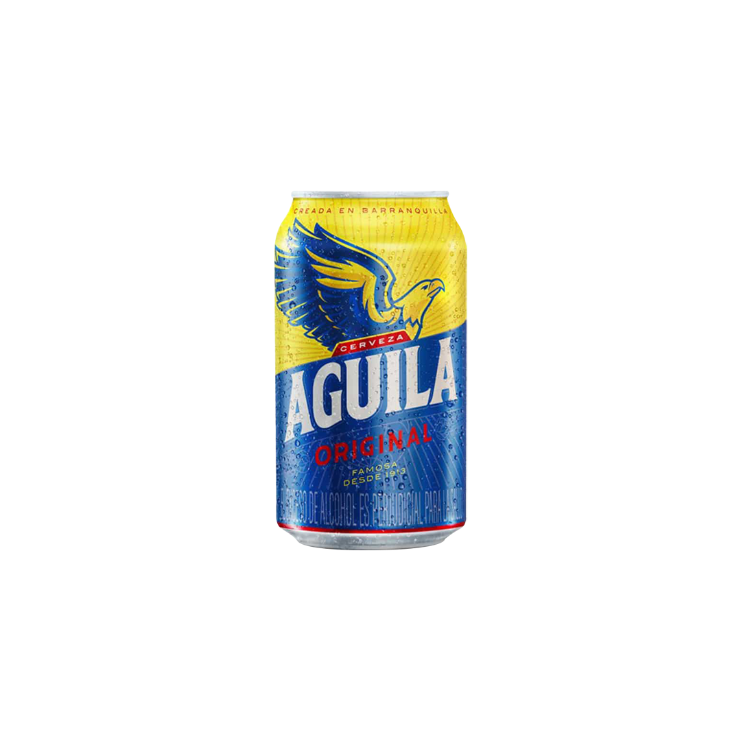 Cerveza Aguila Lata 330ml - La Principal de Licores - Medellín