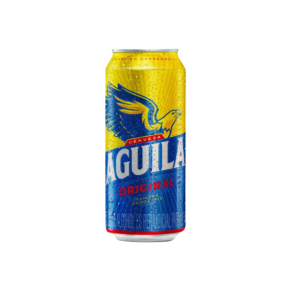 Cerveza Aguila Lata 473ml - La Principal de Licores - Medellín