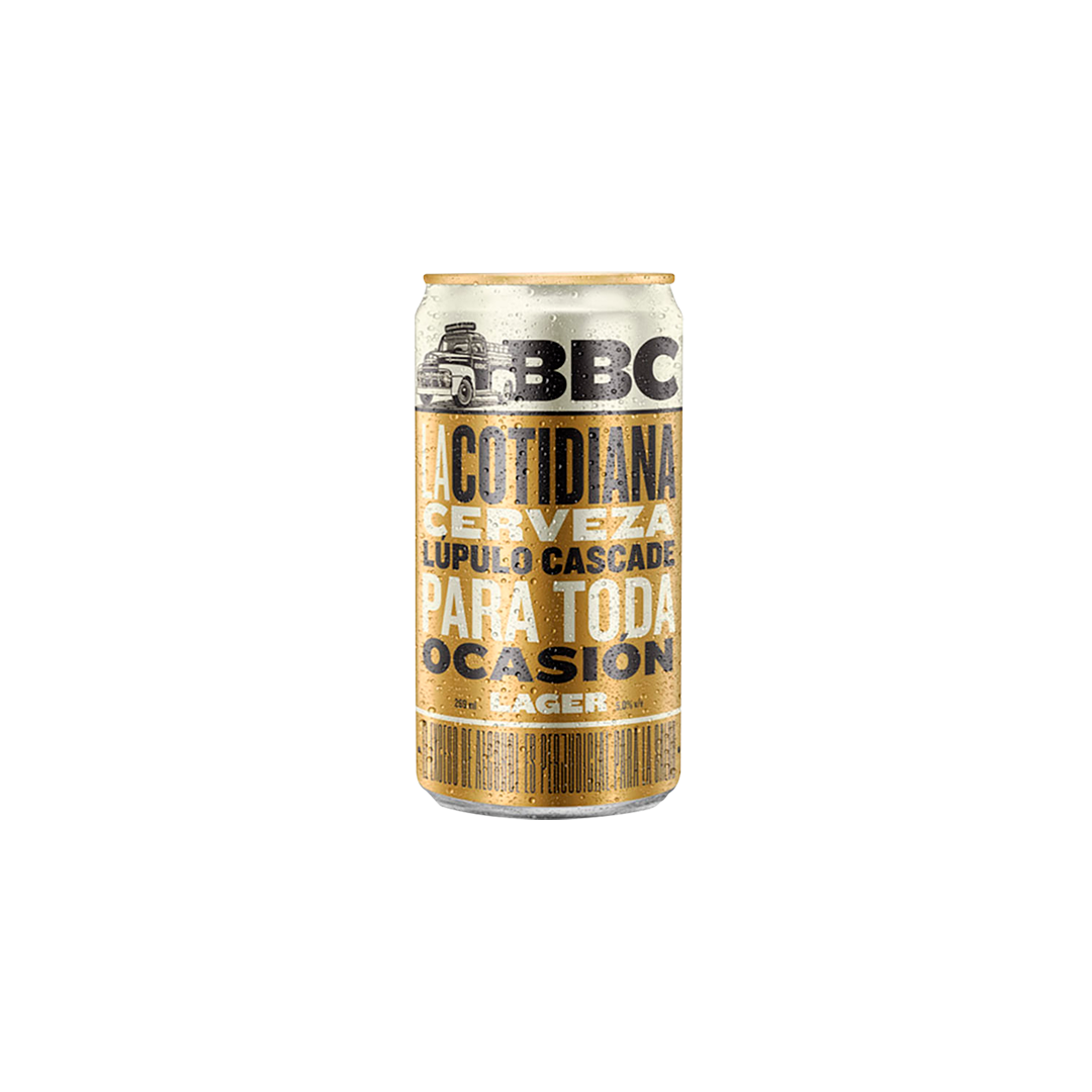 Cerveza Artesanal BBC La Cotidiana Lata 269ml - La Principal de Licores - Medellín