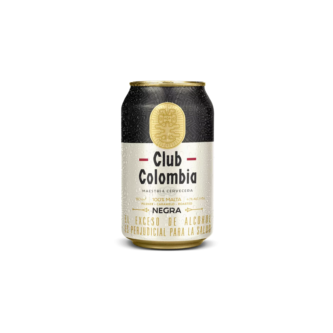 Cerveza Club Colombia Negra Lata 330cm³ - La Principal de Licores - Medellín