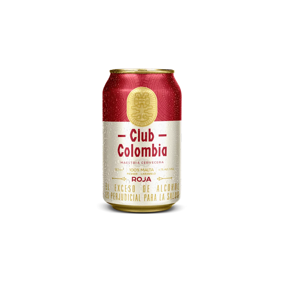 Cerveza Club Colombia Roja Lata 330cm³ - La Principal de Licores - Medellín